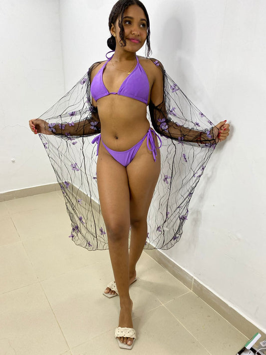 VESTIDO DE BAÑO MARIPOSA