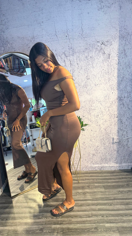 VESTIDO ASITMETRICO