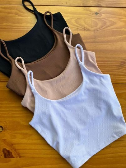 BLUSA BÁSICA TIRAS