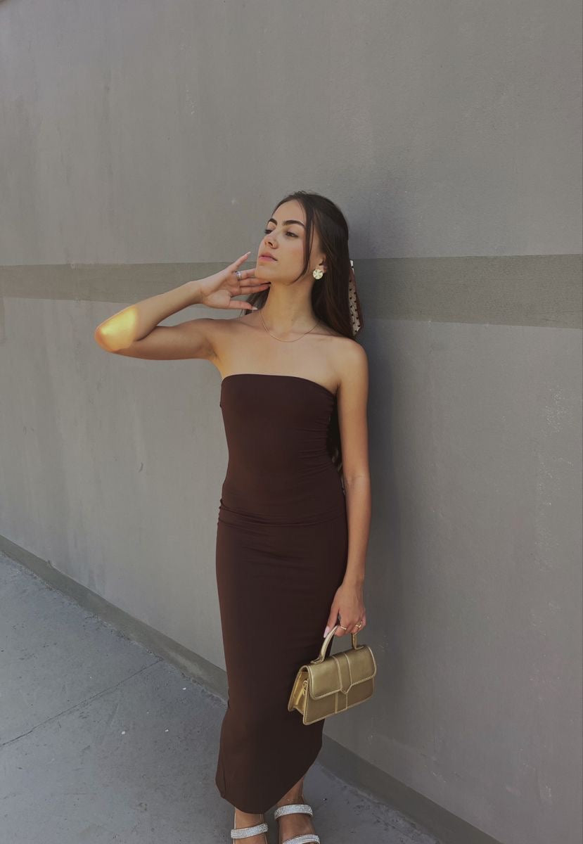 VESTIDO STRAPLE
