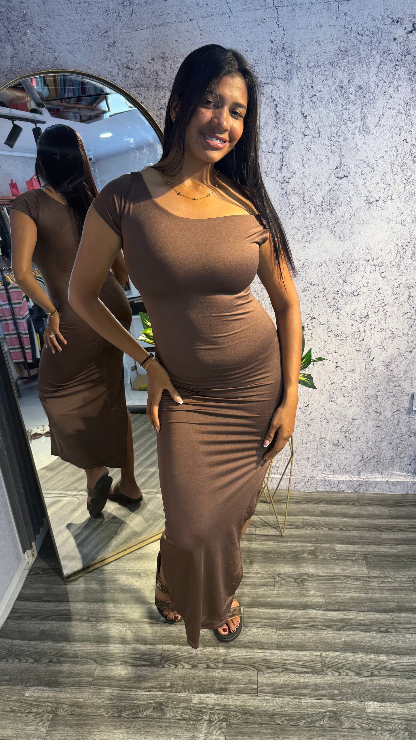 VESTIDO ASITMETRICO