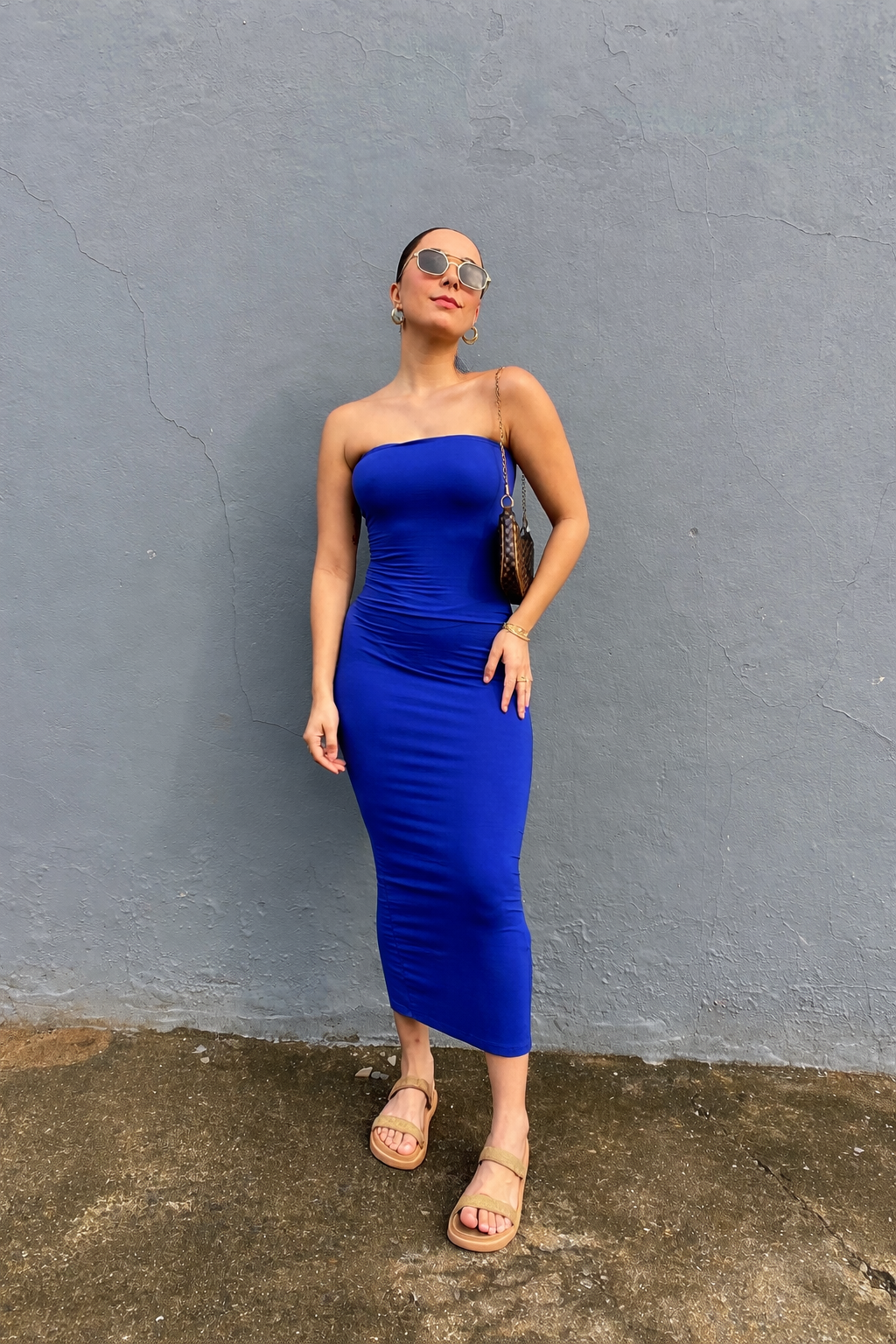 VESTIDO STRAPLE