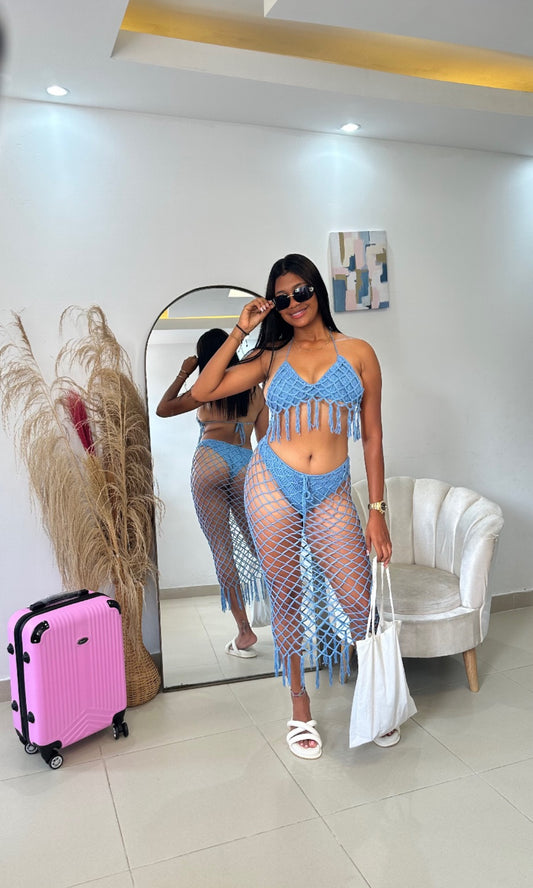 SET CROCHET SIRENA