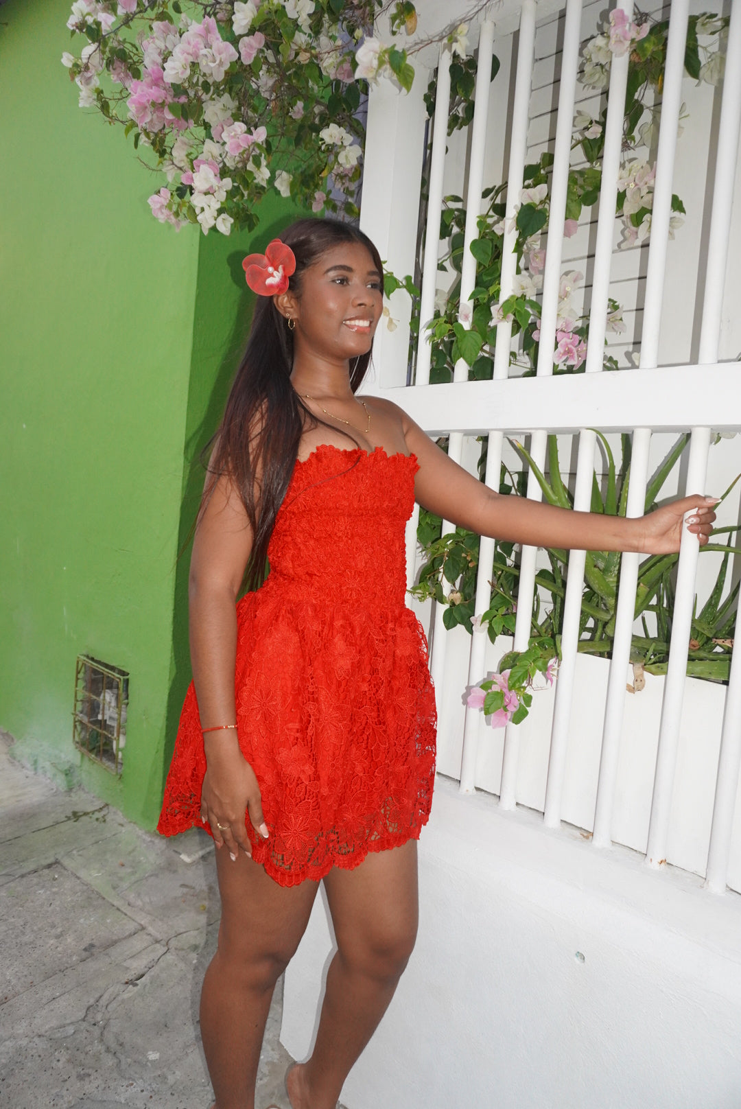 MINI DRESS ROSSO