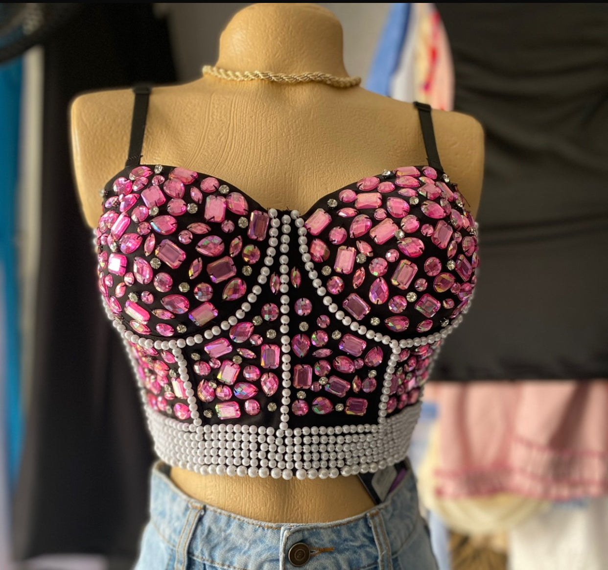 CORSET AMERICANO REF ROSA