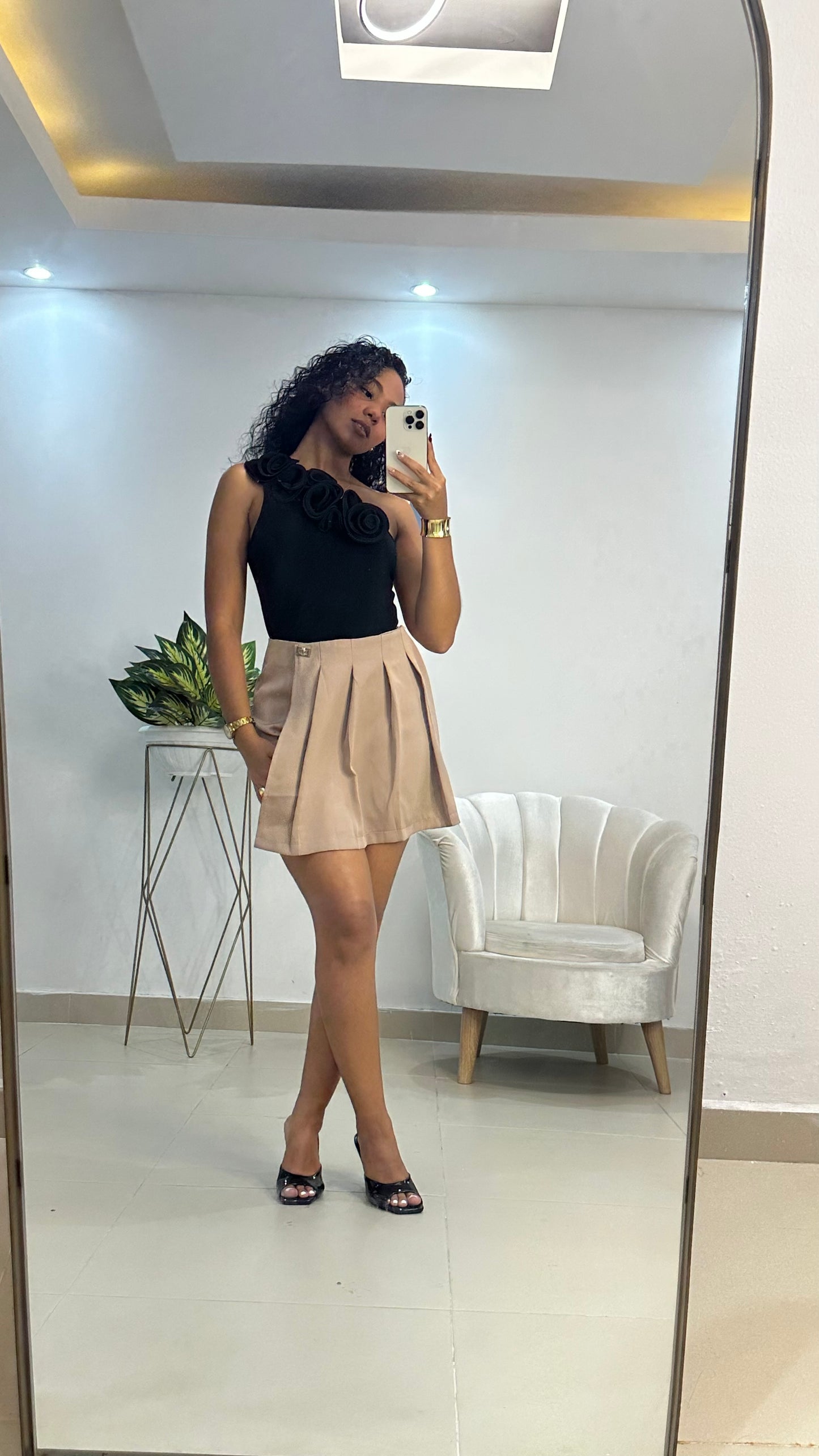 FALDA SHORT LINA