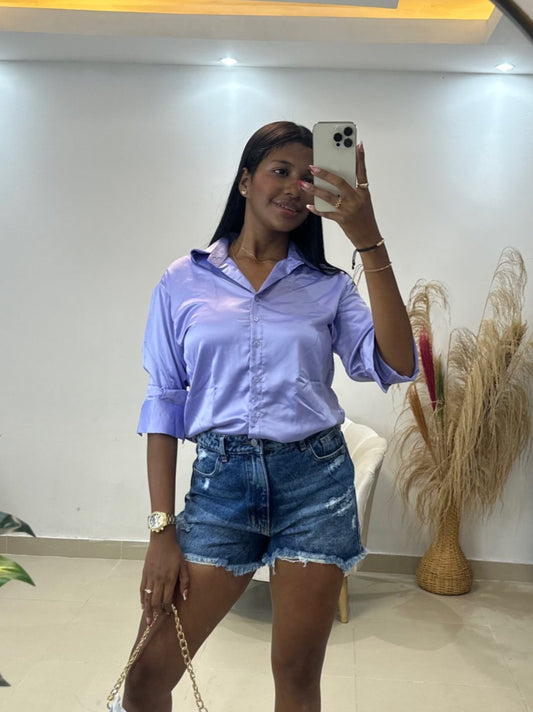 CAMISA SATIN REF ELEGANT
