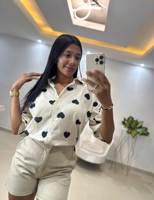 CAMISA LINO REF LEOPARDO