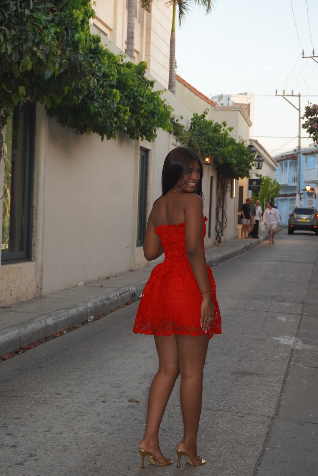 MINI DRESS ROSSO