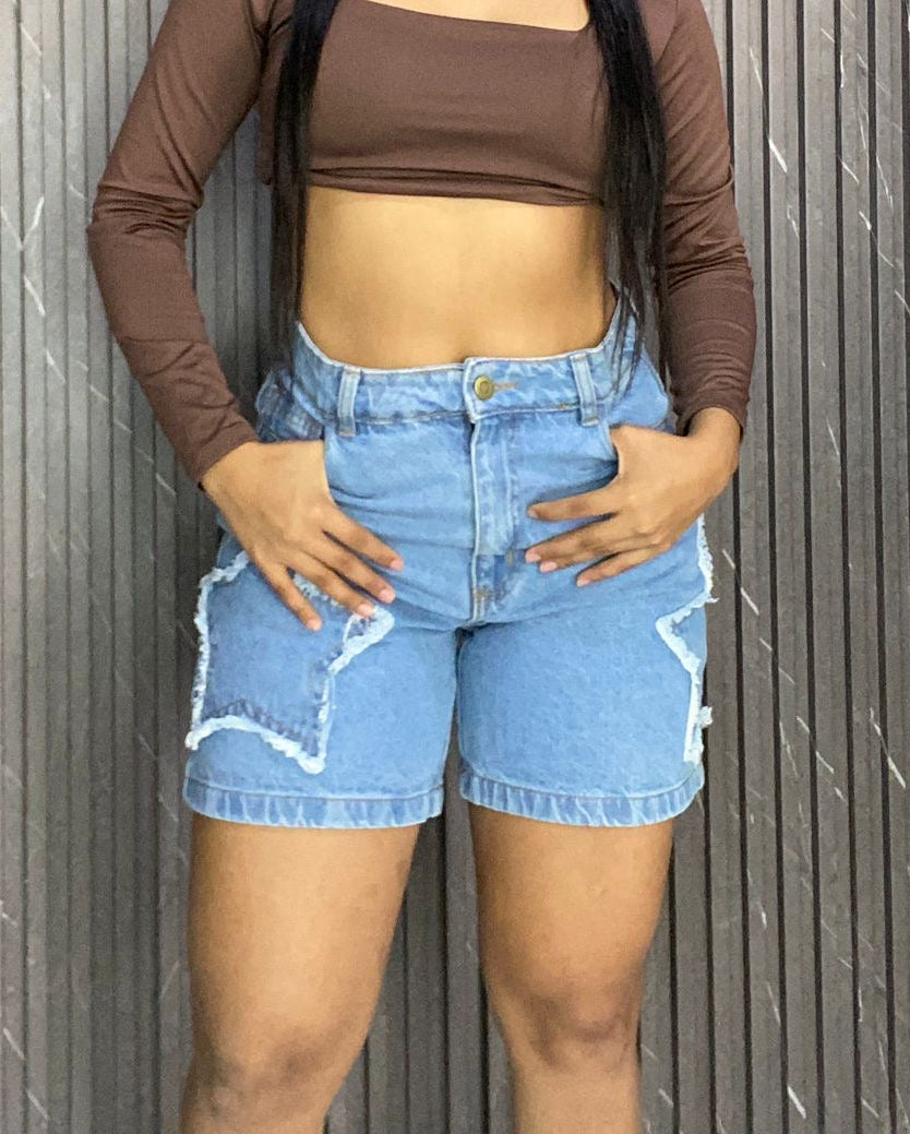 BERMUDAS DENIM DAMA