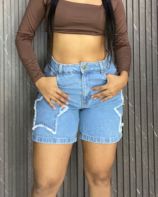 BERMUDAS DENIM DAMA
