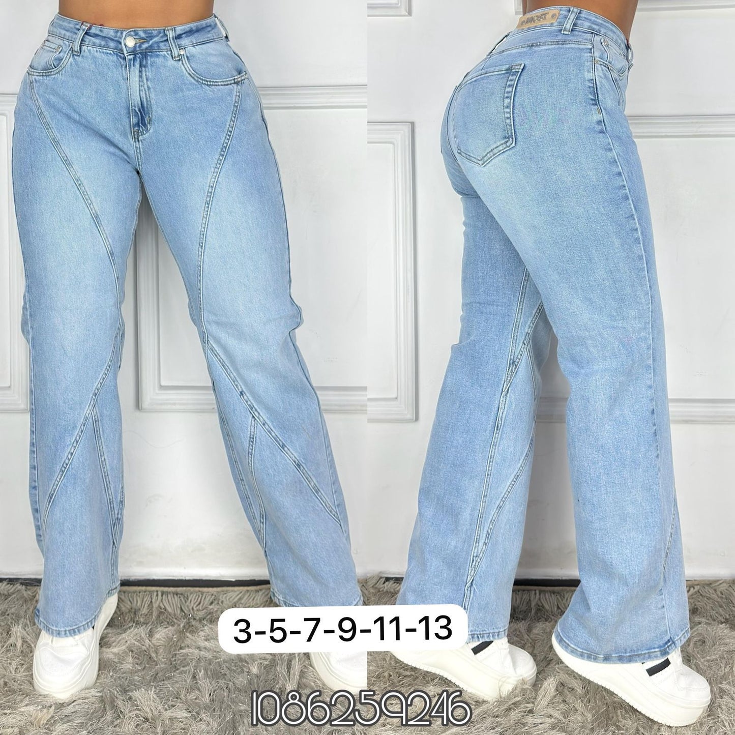 JEANS BOTA RECTA AMERICANO