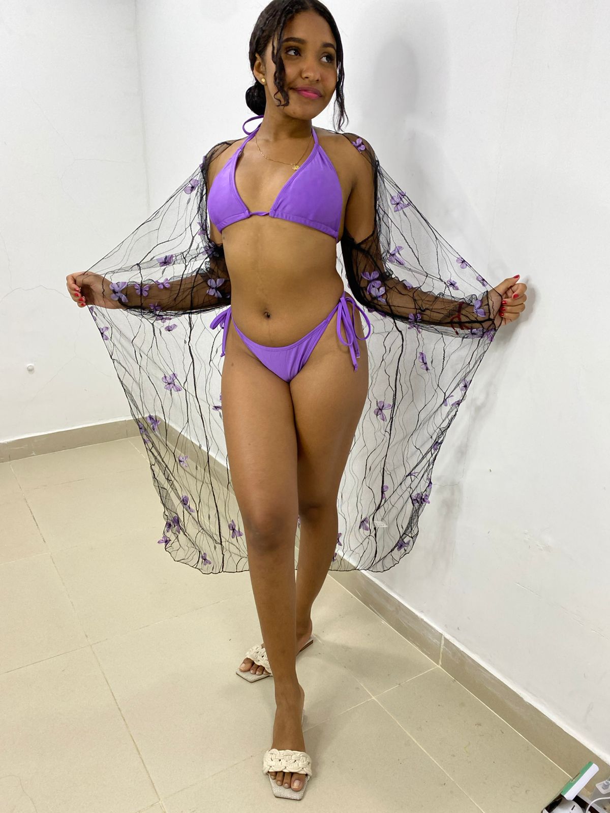 VESTIDO DE BAÑO MARIPOSA