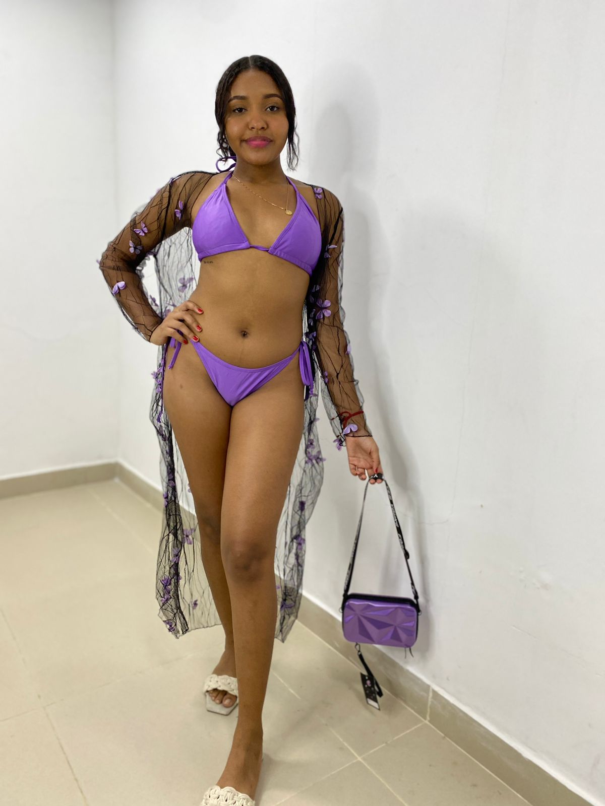 VESTIDO DE BAÑO MARIPOSA