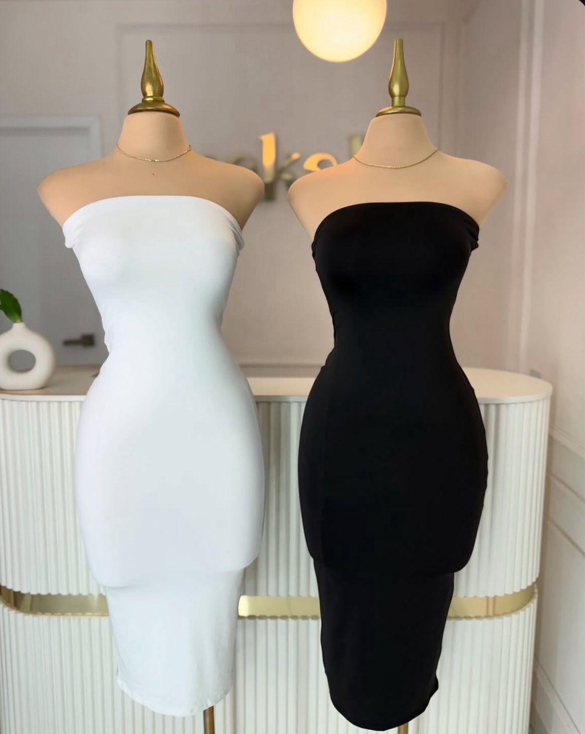 VESTIDO STRAPLE